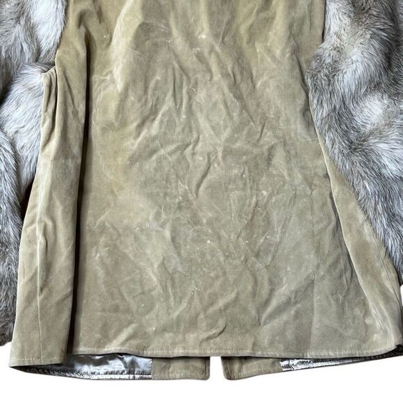 Vintage 60s Fur Sleeve Full Zip Jacket Women’s Medium - Picture 6 of 9